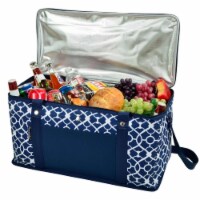 Picnic at Ascot Large Cooler (8024) Trellis Blue