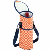 Picnic at Ascot Single Bottle Tote (411) Diamond Orange