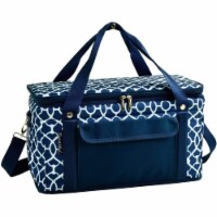 Picnic at Ascot Hybrid Folding Cooler Trellis Blue