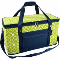 Picnic at Ascot Hybrid Folding Cooler Trellis Green