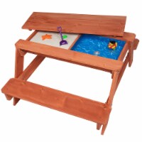 Svan Kids All in One Convertible Indoor/Outdoor Picnic, Sand & Water Activity Table