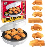 Car Mini Waffle Maker - Make 7 Fun Automobile Shaped Waffle, Non Stick Surface
