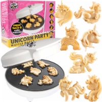 Unicorn Mini Waffle Maker- Creates 7 Different Unicorn Animal Shaped Waffles in Minutes-Gifts