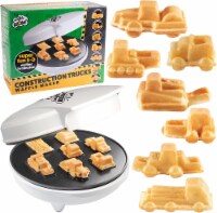 Construction Trucks Mini Waffle Maker - Make 7 Shaped Pancakes- Electric Nonstick Iron