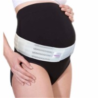 Gabrialla  Maternity Light Support Belt&#44; White - Medium