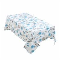 uxcell Vinyl Rectangle Tables Water Tablecloth Perspective: Main