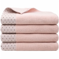 PiccoCasa 100% Cotton Soft 600 GSM Absorbent Bath Towel Set Perspective: Main