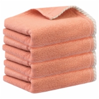 uxcell Absorbent Quick Drying Solid Color Cotton Hand Towel Set 14 x 28 inch Perspective: Main