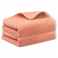 uxcell Absorbent Quick Drying Solid Color Cotton Hand Towel Set 14 x 28 inch Perspective: Main