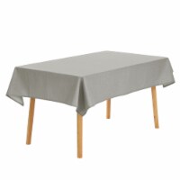 uxcell Rectangle Tablecloth Wrinkle Resistant Washable Linen Dinner Table Cover Perspective: Main