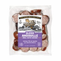 Holmes Smokehouse Peacan Smoked Gluten Free Andouille Sliced Sausage Perspective: Main