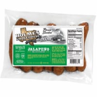 Holmes Smokehouse Pecan Smoked Jalapeno Small Batch Sausage Perspective: Main