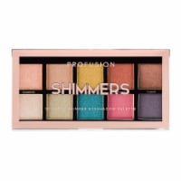 Profusion Cosmetics Shimmers 10 Shade Shimmer Eyeshadow Palette Perspective: Main