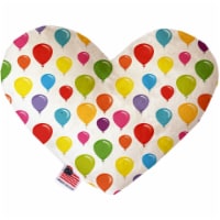 Mirage Pet 1196-SFTYHT6 Balloons 6 in. Stuffing Free Heart Dog Toy