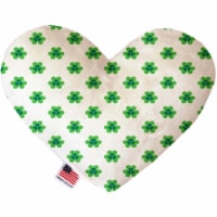 Mirage Pet 1223-SFTYHT6 Lucky Charms 6 in. Stuffing Free Heart Dog Toy