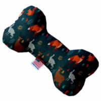 Mirage Pet 1324-SFTYBN8 Fall Friends 8 in. Stuffing Free Bone Dog Toy