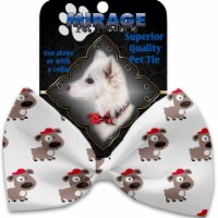 Mirage Pet 1173-VBT Fresh Pup Pet Bow Tie Collar Accessory with Cloth Hook & Eye