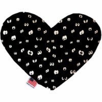 Mirage Pet 1347-CTYHT6 Eyes Eyes Everywhere Canvas Heart Dog Toy - 6 in.