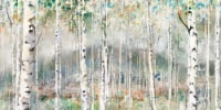 Spring Grace-FR Birch Trees Wall Art 24 x 48 Inches