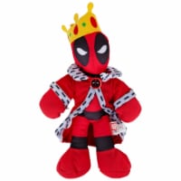 Deadpool 853683 9 in. The Royal King Plush Doll, Red