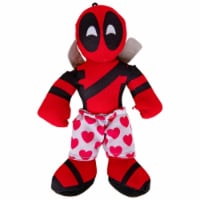 Deadpool 853685 9 in. Heart Boxers Plush Doll, Red