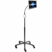 Heavy-Duty Security Gooseneck Floor Stand for 7-13 Inch Tablets