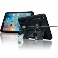 Rugged Security Case with Kickstand and Anti-Theft Cable for iPad