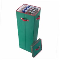 Elf Stor 83-DT5518 5071 40 in. Tall Wrapping Paper Storage Box with Lid, Green
