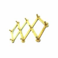 Bulk Buys HC084-36 Expandable Wood Wall Rack -Pack of 36
