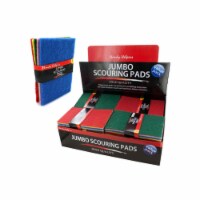 Bulk Buys HC049-50 Jumbo Scouring Pads Countertop Display -Pack of 50