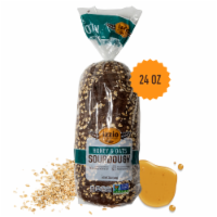 Izzio Artisan Bakery Honey & Oats Sourdough Bread Loaf Perspective: Main
