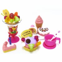 Play Food Set with Cupcake, Cakes, Ice Cream & Sundae