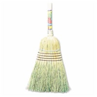 Warehouse Broom, Corn Fiber Bristles, 42'' Wood Handle, Natural