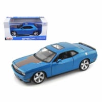 2008 Dodge Challenger SRT8 Blue 1-24 Diecast Model Car