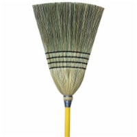 42 in. Handle Light Duty Broom, Corn Fibre