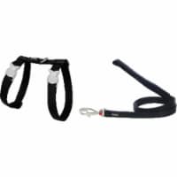 Cat Harness & Lead Combo Classic Black