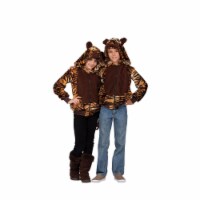 Taylor Tiger Hoodie Child Costume - Brown, Medium