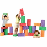 24 piece Giant Rainbow Block set