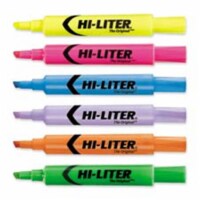 Consumer Products  Highlighter- Chisel Point- Fluorescent Purple