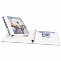 Consumer Products Extra Wide View Binder- 2in. Capacity- Holds 11in.x8-.50in.- WE