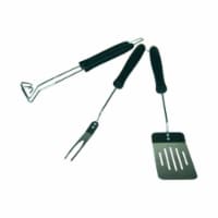 42117 BBQ Tool Set  Stainless Steel  3-Piece