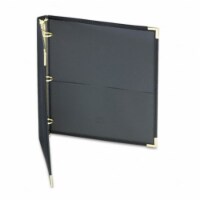 Classic Collection Ring Binder Portfolio 11 x 8-1/2 1&amp;apos;&amp;apos; Capacity Black
