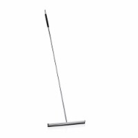 Polished Stainless Steel Squeegee with Handle, Wall Mount