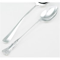 12.75 in. Kings Pattern Stuffing Spoon, Nickel plated