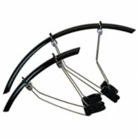 35 mm. Black Blade Fender Set for Road Bikes