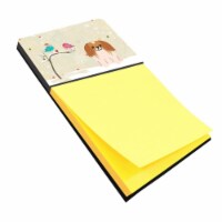 Christmas Presents Between Friends Pekingnese Red & White Sticky Note Holder