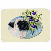 Pug Glass Cutting Board - Large, 15 H x 12 L in.