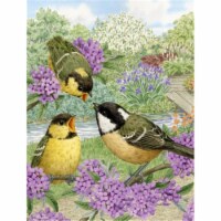 Coal Tits Flag Garden Size