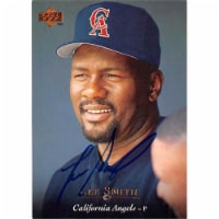Autograph Warehouse 366282 Lee Smith Autographed Baseball Card - California Angels 1995 Upper