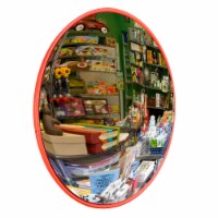18 Traffic Convex PC Mirror Wide Angle Safety Store Corner Blind Spot Garage Parking